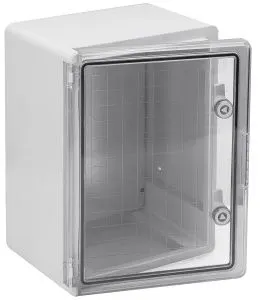 Корпус пластиковый ЩМПп 400х300х220мм прозрачная дверь УХЛ1 IP65 IEK MKP92-N-403022-65