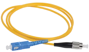 ITK Оптический коммутационный переходной шнур (патч-корд), SM, 9/125 (OS2), SC/UPC-FC/UPC, (Simplex), 50м FPC09-SCU-FCU-C1L-50M