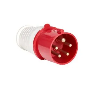 Вилка перенос. 015 3Р+РЕ+N 16А 380В IP44 EKF ps-015-16-380