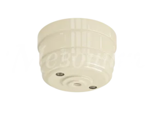 Корпус розетки потолочной пластиковый, D70x40, цвет - слоновая кость, серия УСАДЬБА, ТМ МЕЗОНИНЪ GE30811-02