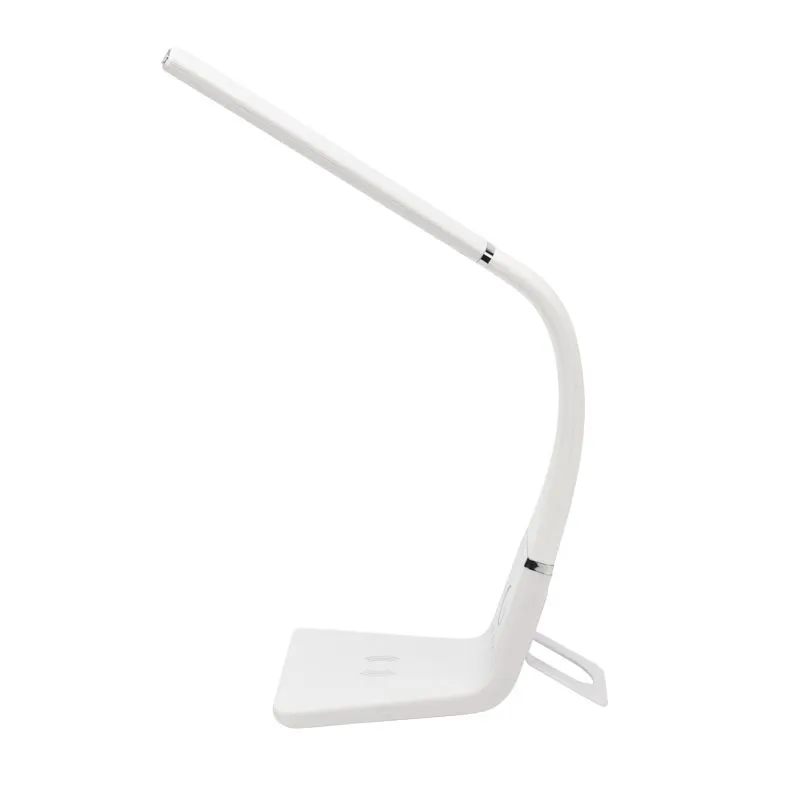 Светильник настольный Cloud LED 2700-6500К, встроенная беспроводная и проводная USB-зарядка устройств, диммер, гибкий поворот REXANT - Фото 3