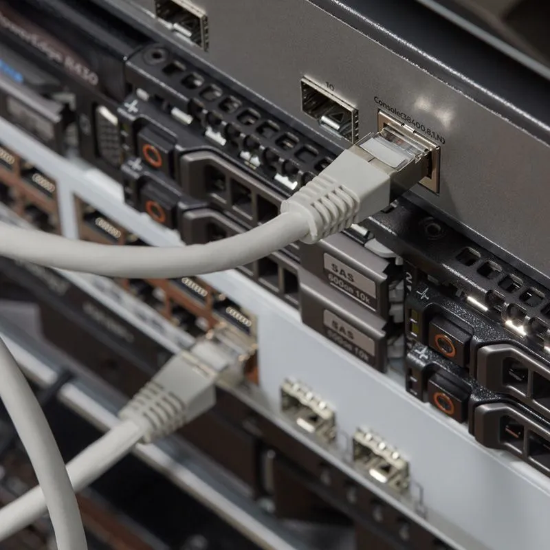 Шнур коммутационный, патч-корд F/UTP RJ45-RJ45, CAT 6, LSZH серый, 1м REXANT - Фото 5