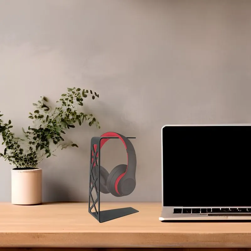 Подставка для наушников настольная, черная REXANT - Фото 2