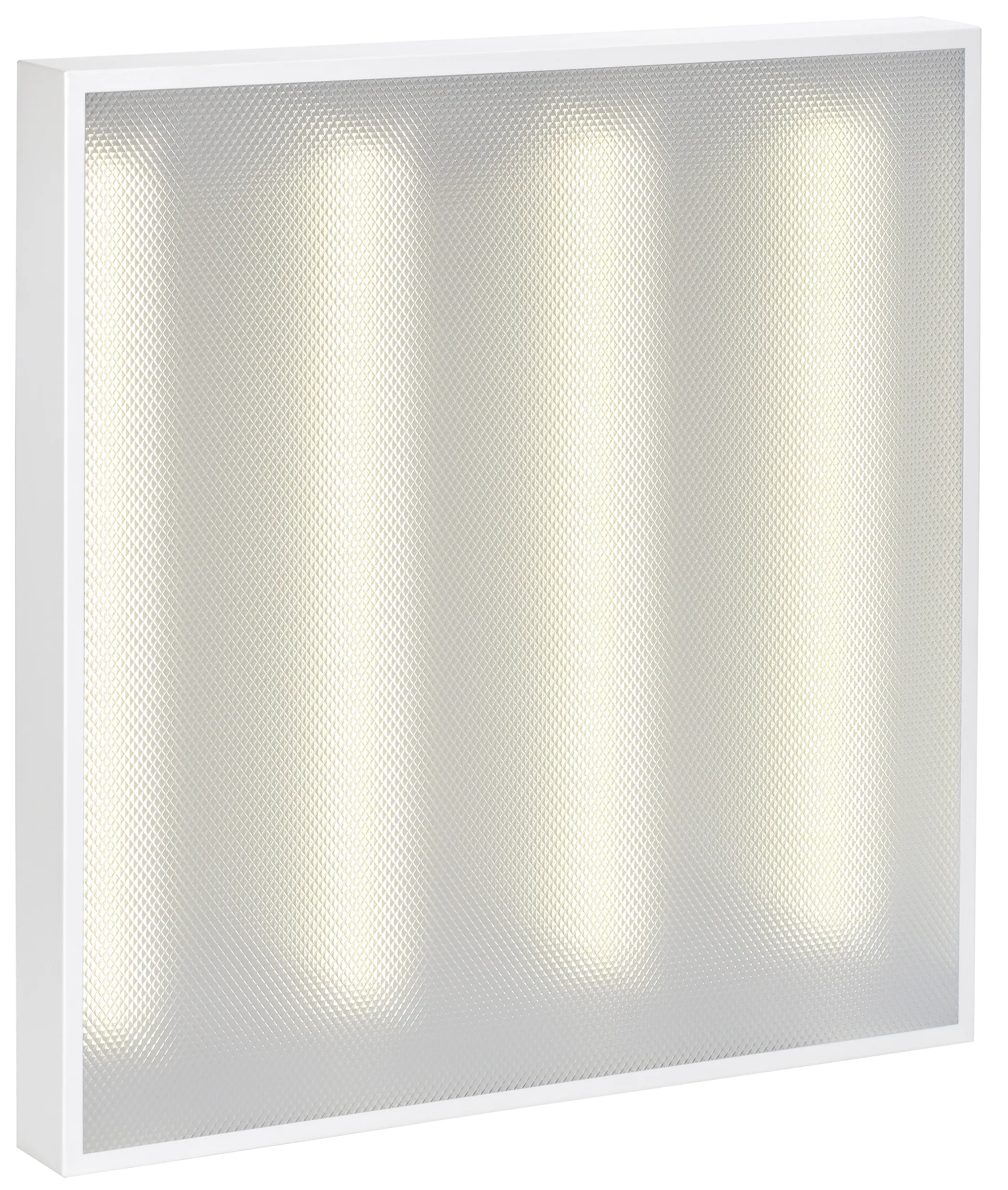 LIGHTING PRO Светильник светодиодный ДВО 2001D 45Вт 4000К IP40 588х588мм Грильято призма Dali IEK - Фото 6