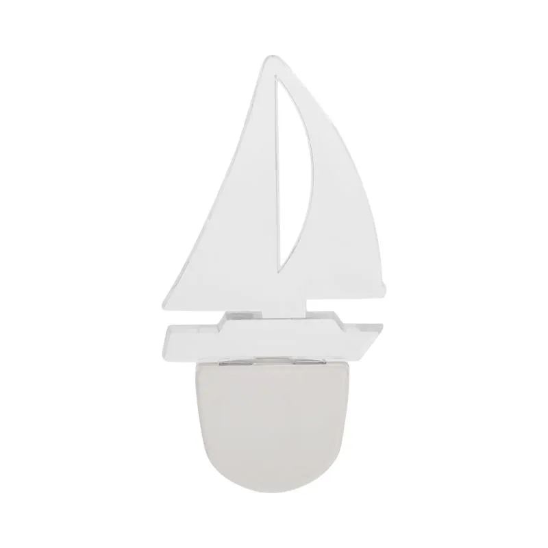 Ночник светодиодный ПАРУС ОДИНОКИЙ голубое свечение, 230В REXANT - Фото 3