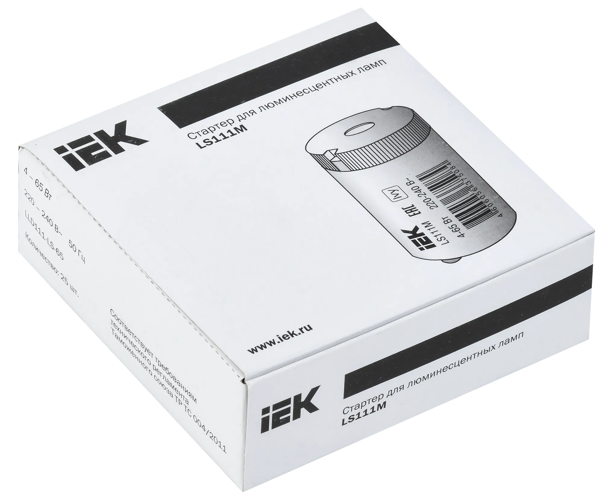 Стартёр LS111M 4-65Вт 220-240В IEK - Фото 2