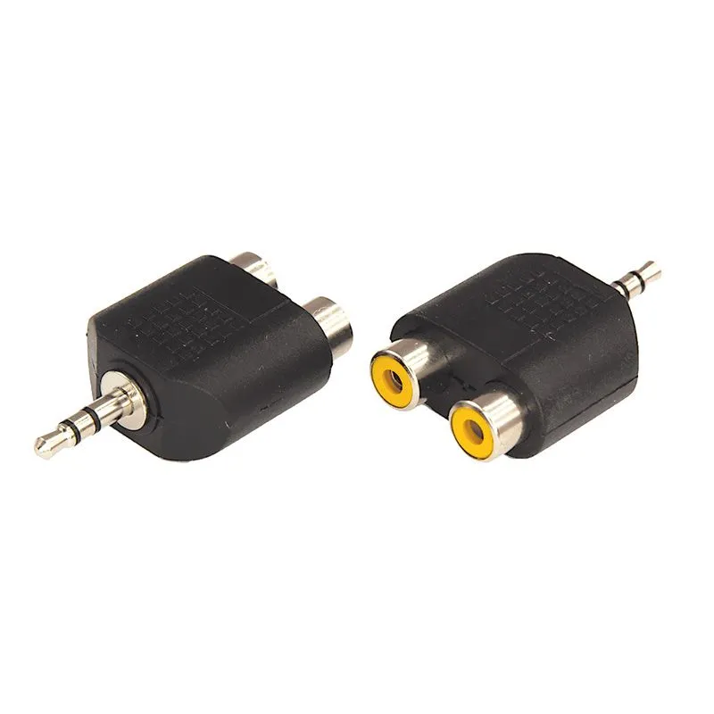 Переходник аудио (штекер 3,5мм. стерео - 2 гнезда RCA), (1шт.)  REXANT - Фото 4