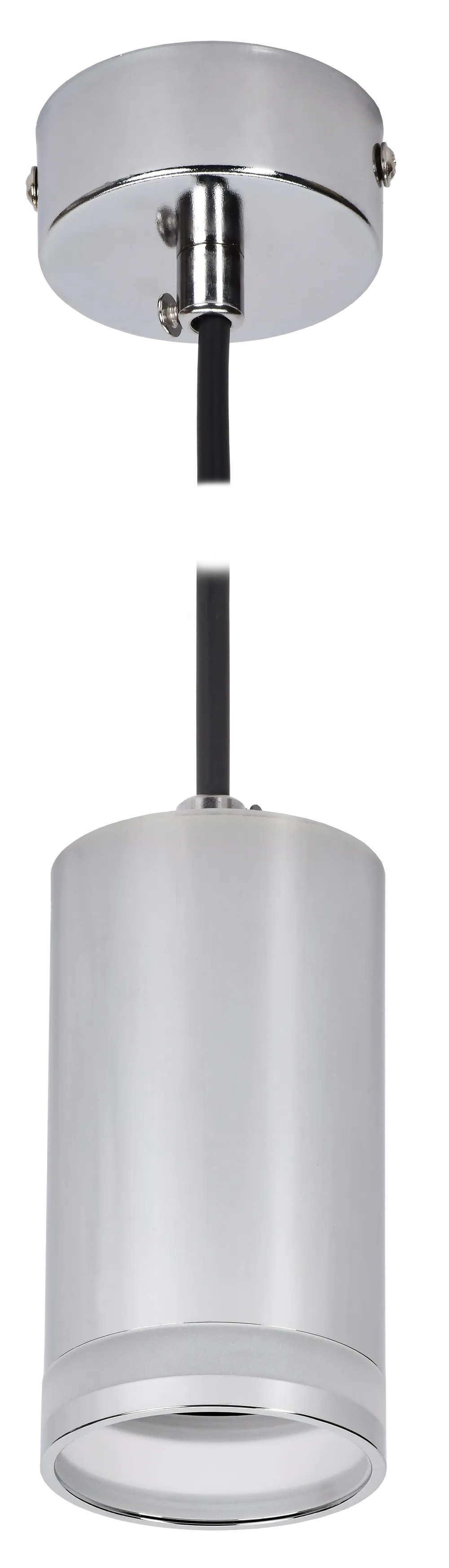 LIGHTING Светильник 4007 подвесной под лампу GU10 хром IEK