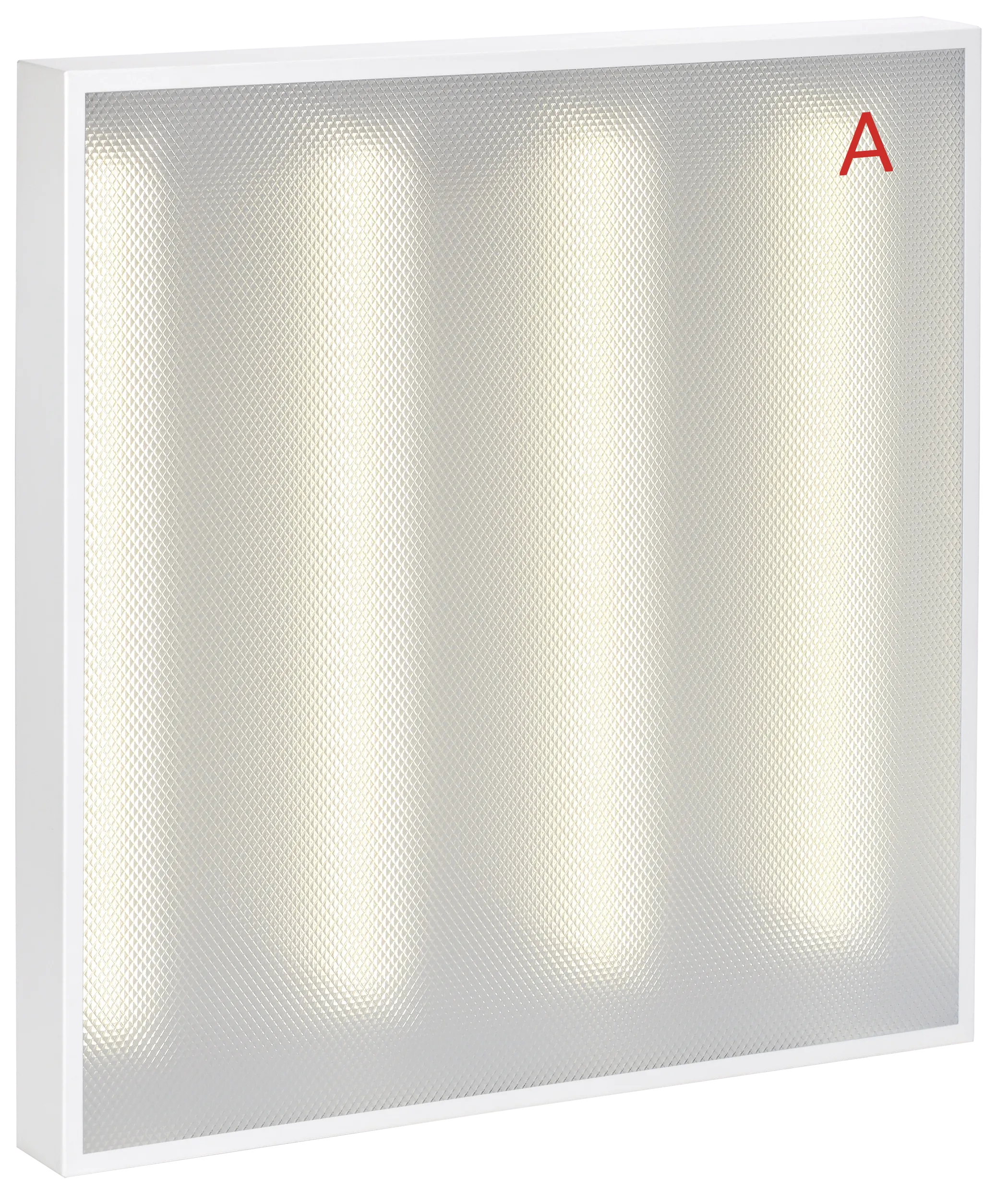 LIGHTING PRO Светильник светодиодный ДВО 2001A 30Вт 4000К IP40 588х588мм Грильято призма БАП 3ч IEK - Фото 4