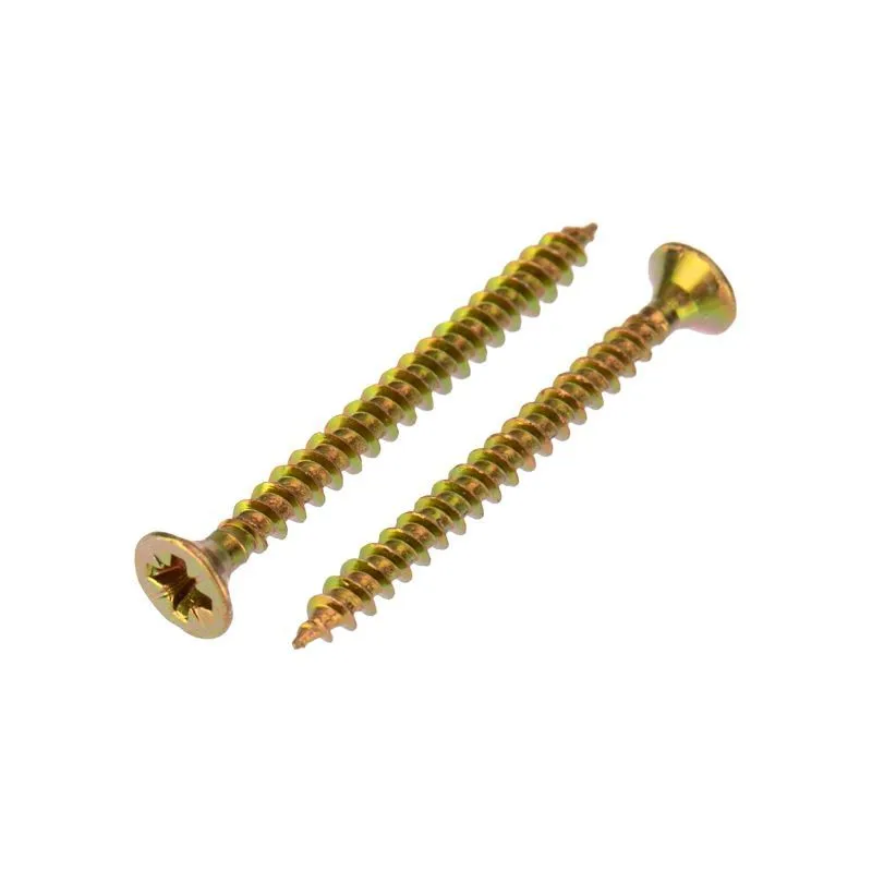 Саморез универсальный KRANZ 3.5х40, желтый цинк, короб (200 шт./уп.) KR-01-3311-006