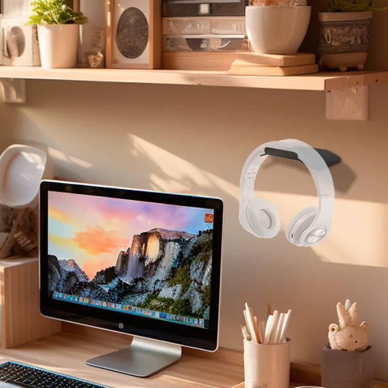 Держатель для наушников, настенный, черный REXANT - Фото 2