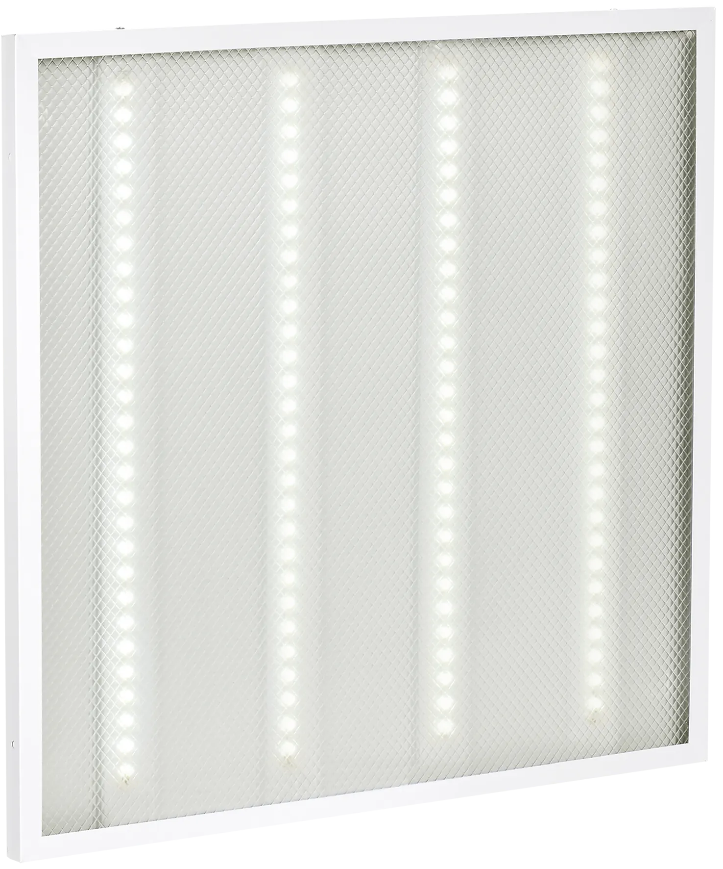 Светильник светодиодный ДВО 6571-P 45Вт 4000К 595х595х20 призма IEK - Фото 2