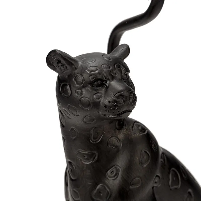 Светильник декоративный настольный Акцент "Леопард" черный с черным абажуром, с цоколем Е27, 40Вт REXANT - Фото 3