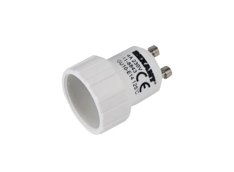Переходник цокольный GU10-Е14 REXANT