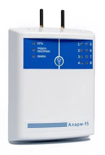ППКО "Аларм-15/4" исп.Б   (поддерживает работу с радиоизвещателями серии Астра)