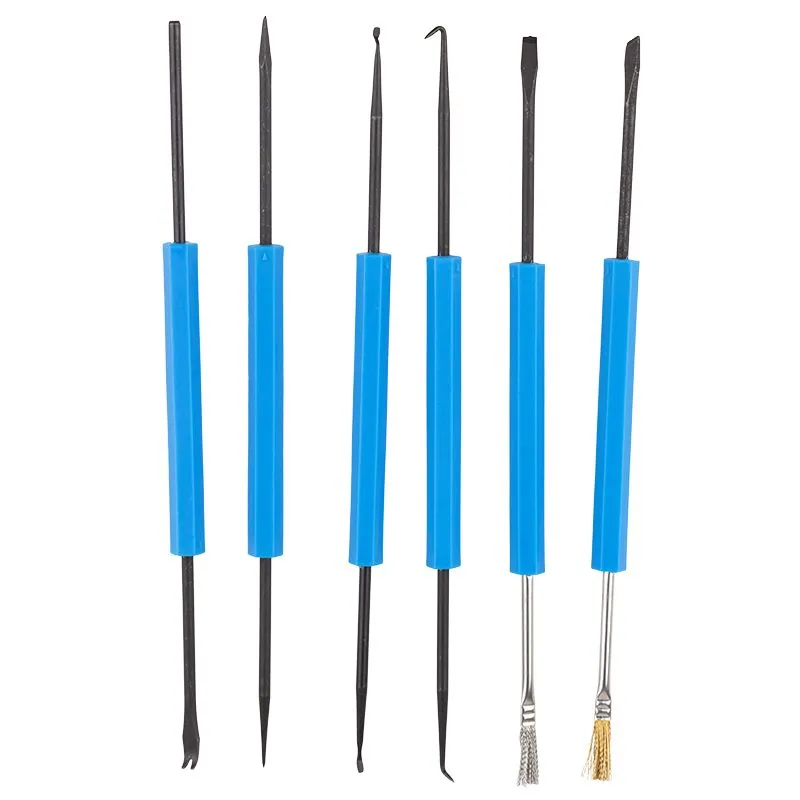 Набор монтажного инструмента для пайки REXANT, 6 предметов - Фото 2