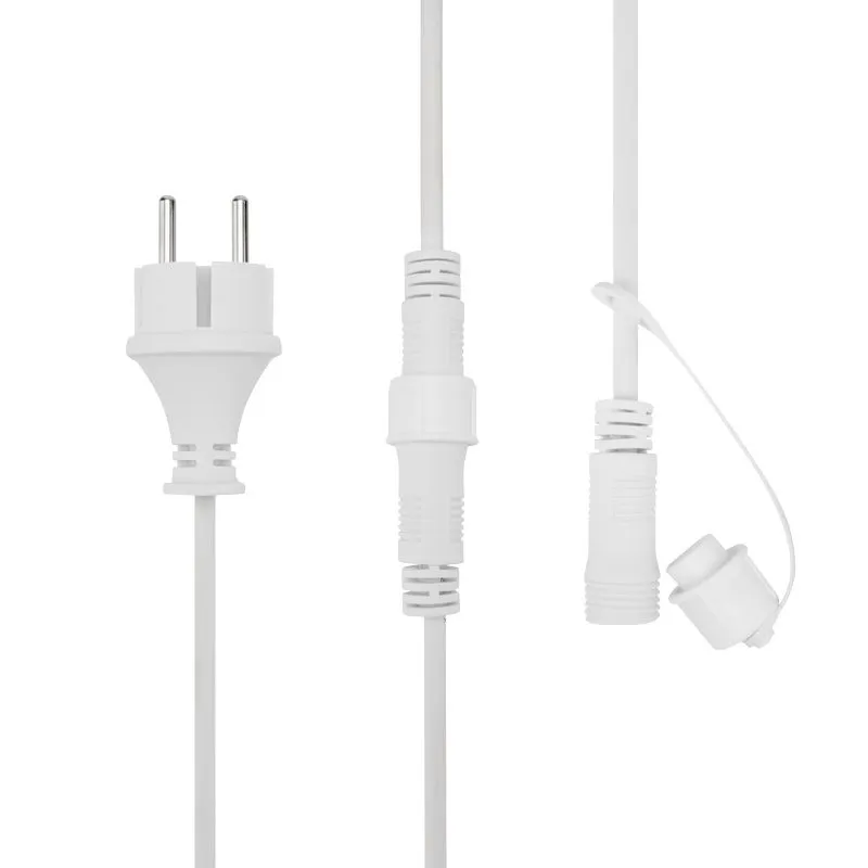 Белт-Лайт 10м, белый каучук, шаг 50см, 20 патронов, IP44 - Фото 3