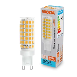 Светодиодная лампа WOLTA WSTD-JCD-9W6KG9-C 9Вт 6500K G9 WSTD-JCD-9W6KG9-C