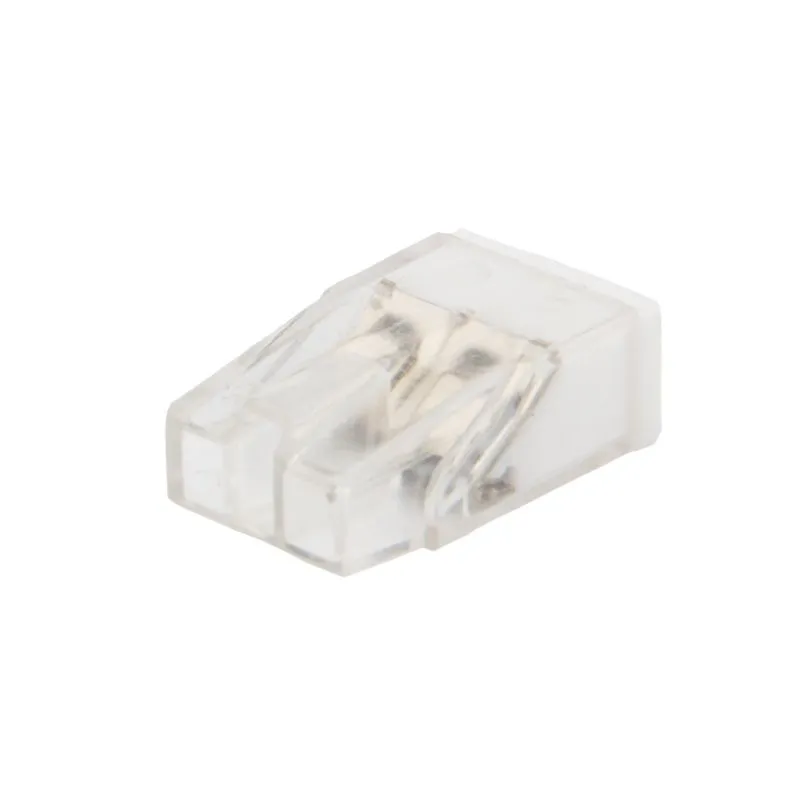 Экспресс-клемма с пастой REXANT СМК 2273-242, 2-проводная 0.5-2.5 мм², прозрачная, блистер (20 шт./уп.) - Фото 2