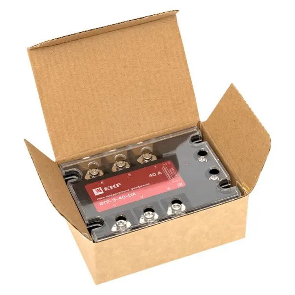 Реле твердотельное трехфазное RTP-40-DA EKF - Фото 2