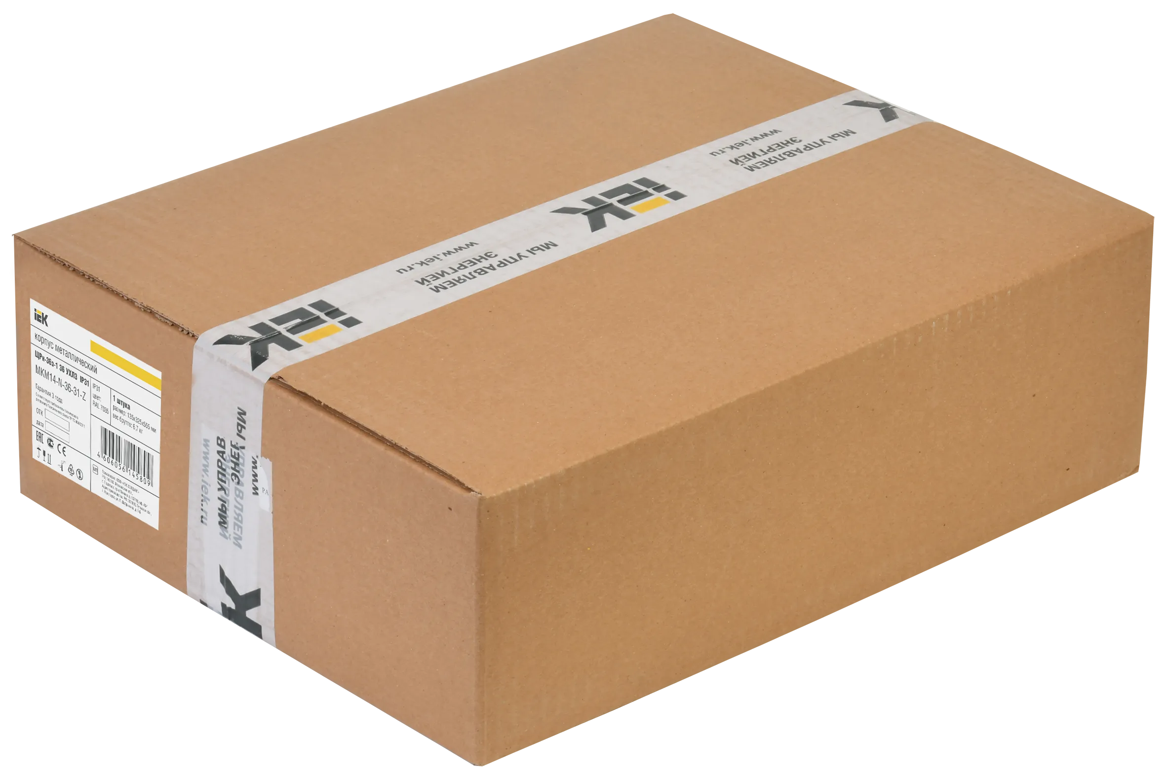 TITAN 3 Корпус металлический ЩРн-36 (540х310х120мм) IP31 IEK - Фото 2