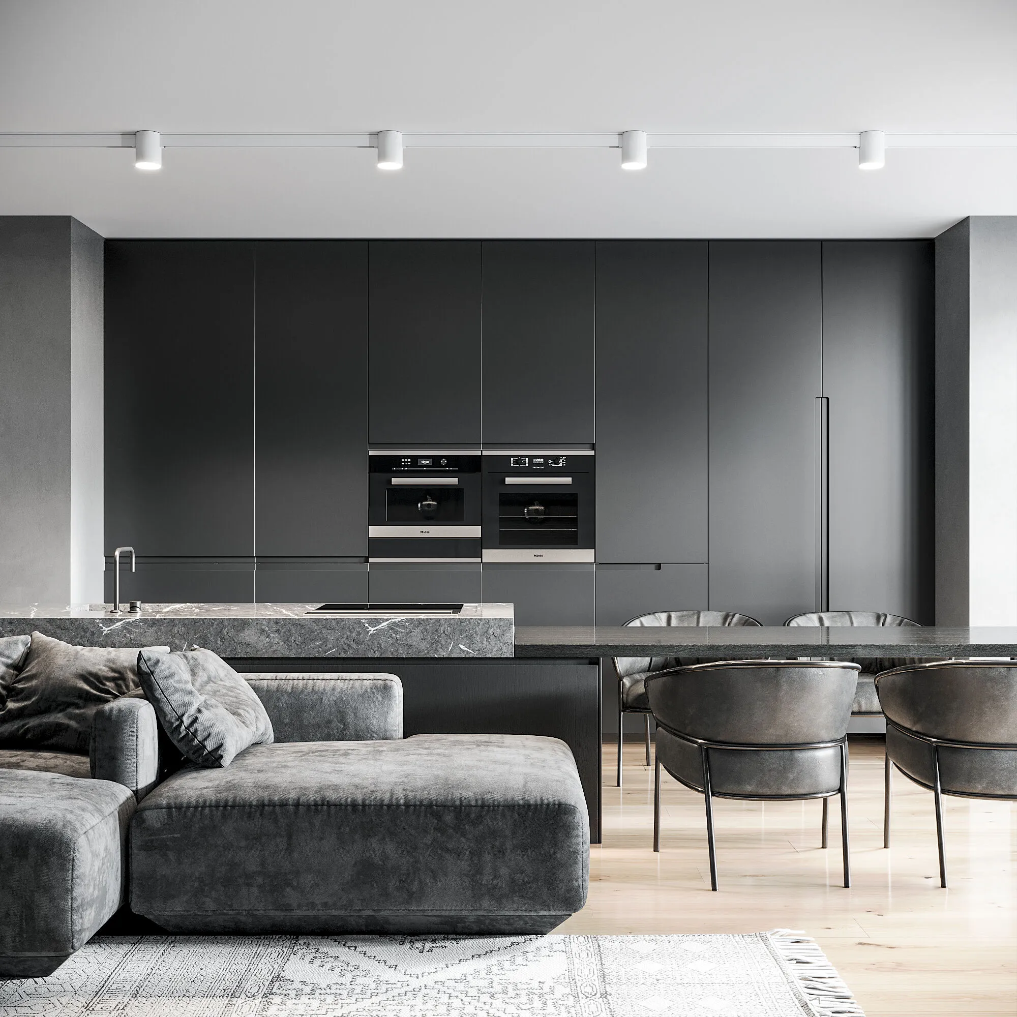 Slim Magnetic Трековый светильник 12W 4200K Solo (белый) 85054/01 Elektrostandard - Фото 3