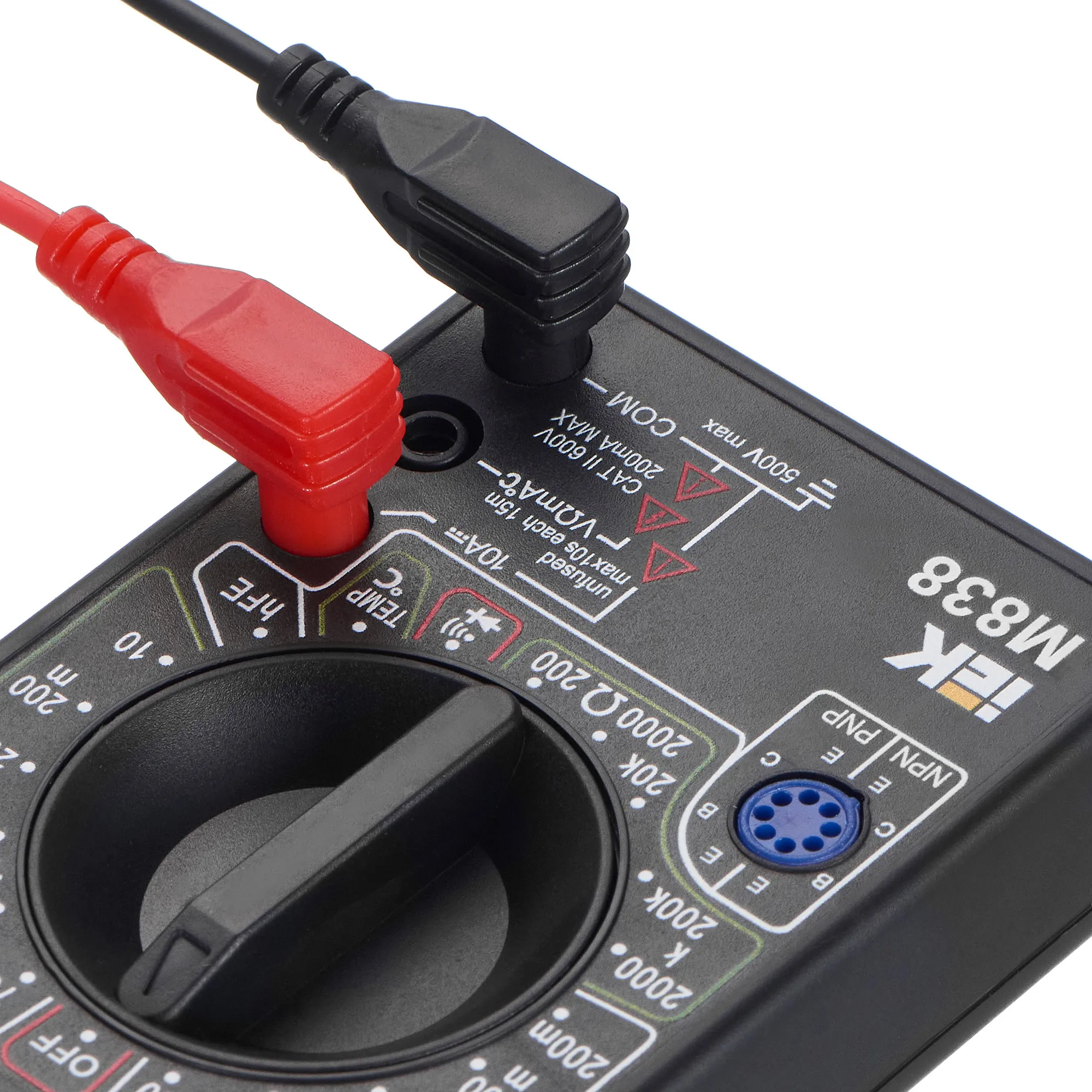 Мультиметр цифровой UNIVERSAL M838 IEK - Фото 4