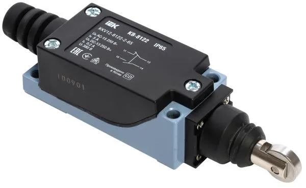 Выключатель концевой КВ-8122 ролик вертикальный нажимной IP65 IEK