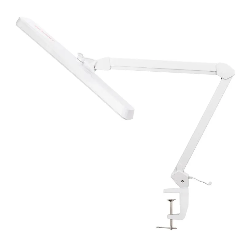 Лампа настольная бестеневая, струбцина, ECO light, 324 SMD LED, диммер, теплый/холодный свет, белая REXANT - Фото 3