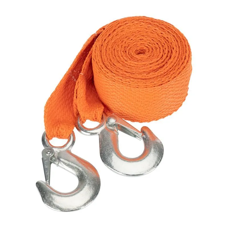 Трос буксировочный 2,5т, 5м, с двумя крюками, в чехле REXANT 80-0226