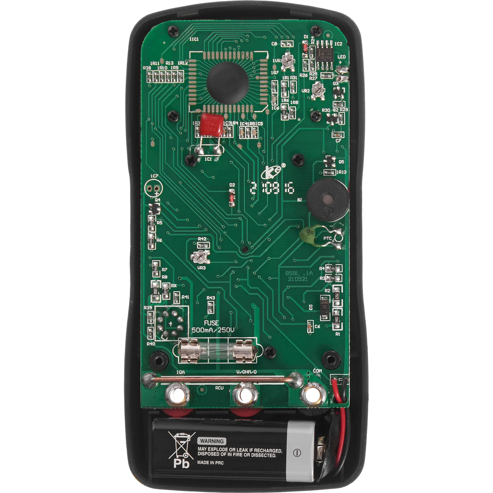 Мультиметр цифровой MASTER MAS838L IEK - Фото 6