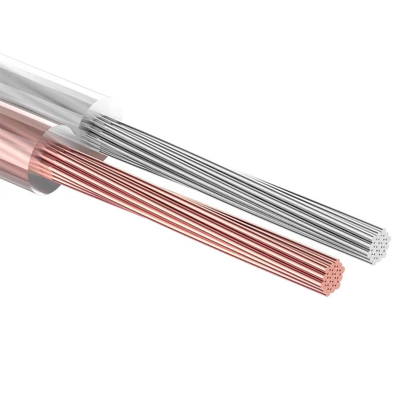 Кабель акустический 2х2,50мм², прозрачный SILICON, мини-бухта 10м REXANT