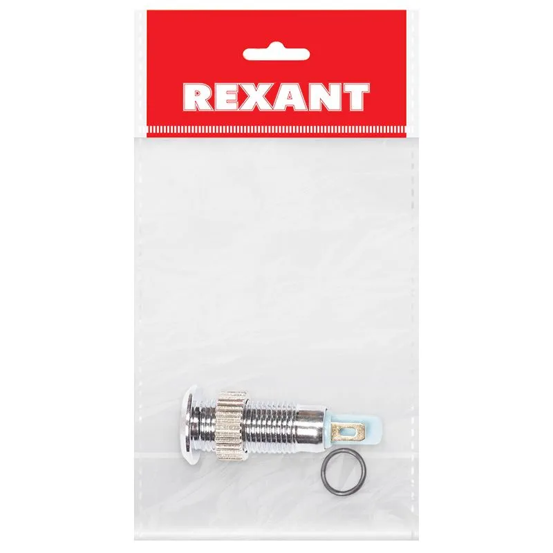 Индикатор металл Ø8 220В подсв/желтая LED  REXANT - Фото 3