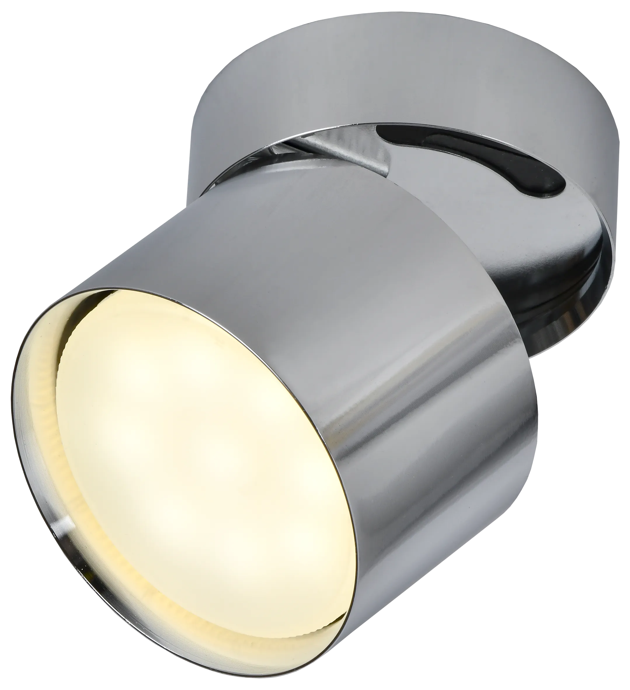 LIGHTING Светильник 4014 накладной потолочный поворотный под лампу GX53 хром IEK - Фото 5