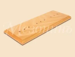 Подложка трехместная "Престиж", без тонировки, ТМ "МезонинЪ" GE70718-00 GE70718-00