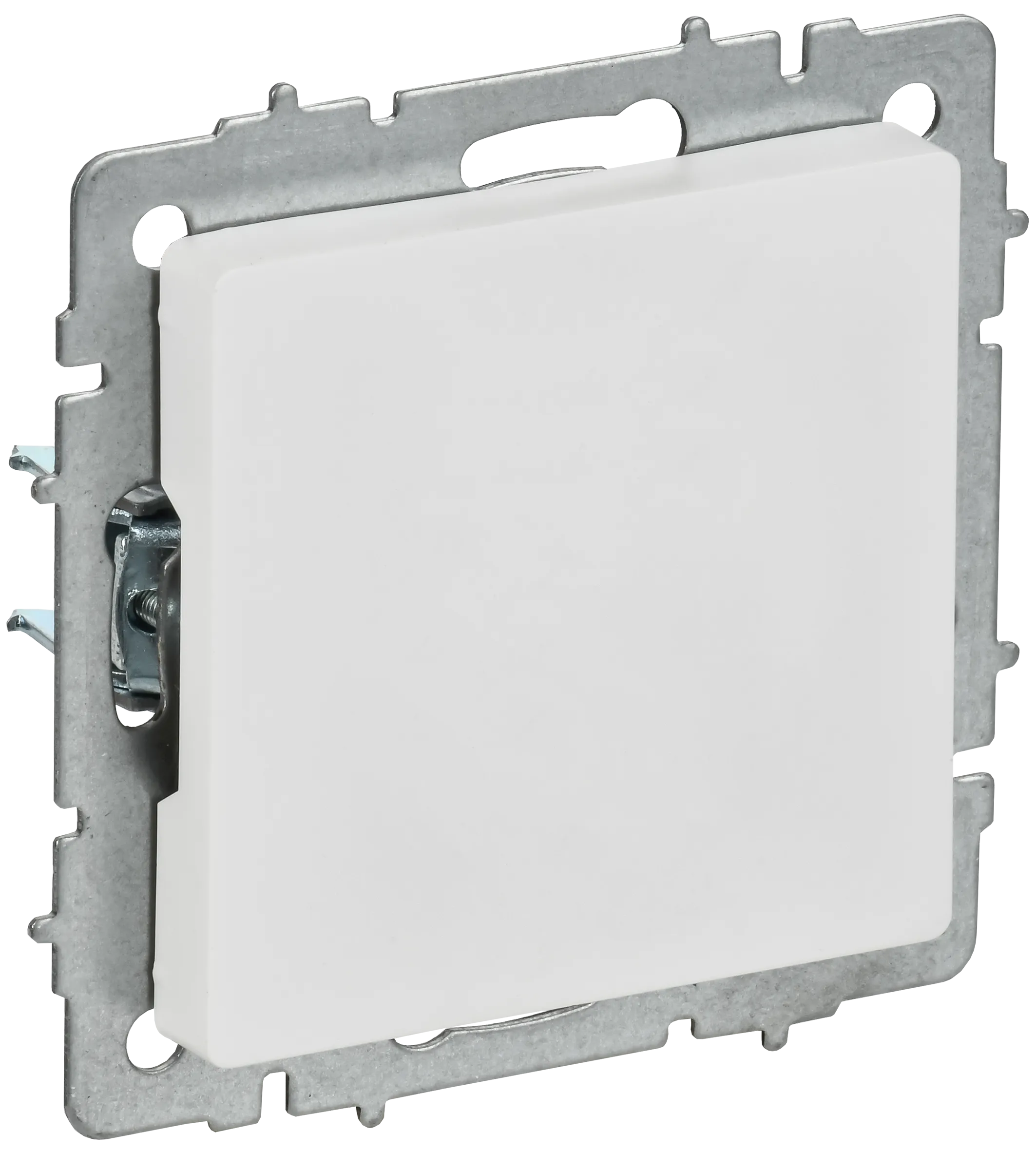 BRITE Заглушка с суппортом МЗ10-БрАБ арктический белый IEK