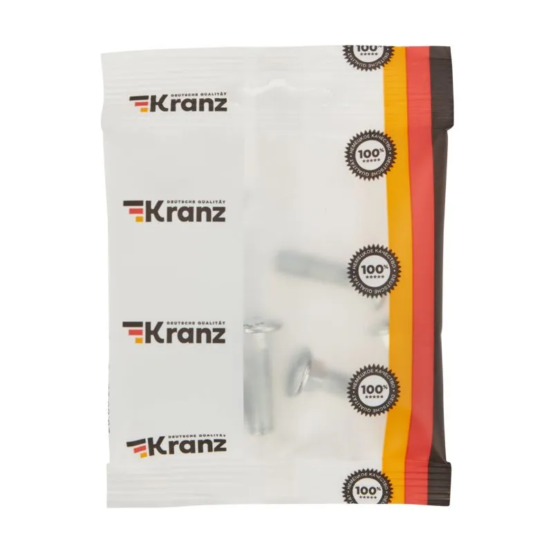 Болт мебельный KRANZ DIN 603, 8х30,  пакет (4шт.) - Фото 3