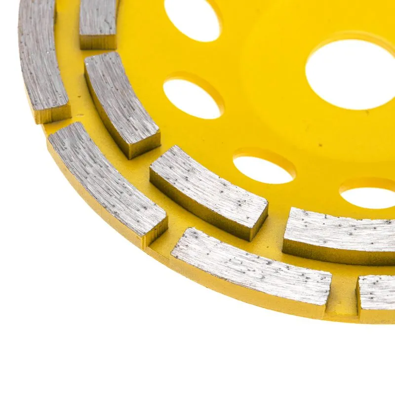 Чашка алмазная шлифовальная, двухрядная, 150х22,2мм KRANZ - Фото 3