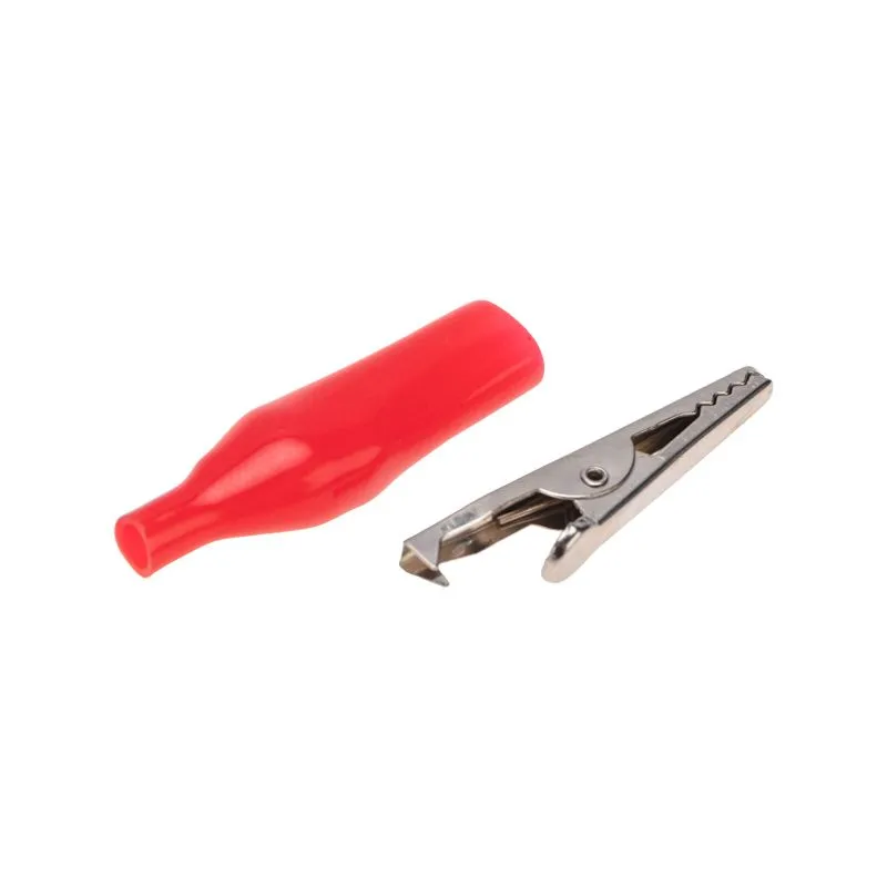 Зажим крокодил в изоляторе, длина 46мм, ток 5A, 2 шт., пакет БОПП REXANT - Фото 5