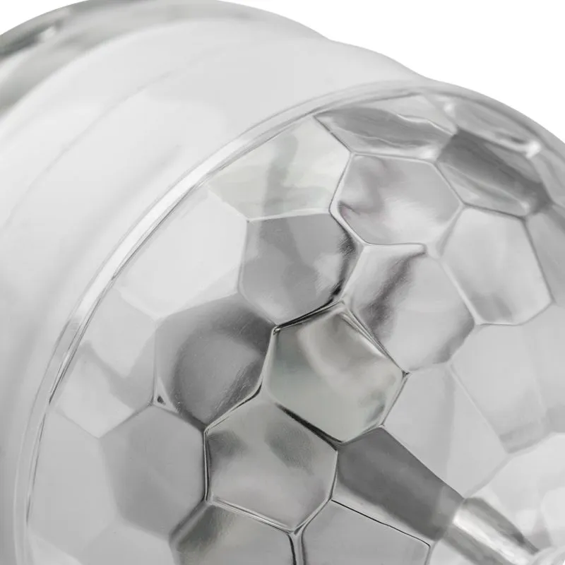 Диско-лампа светодиодная двойная Е27, подставка с цоколем Е27 в комплекте, 230 В - Фото 4