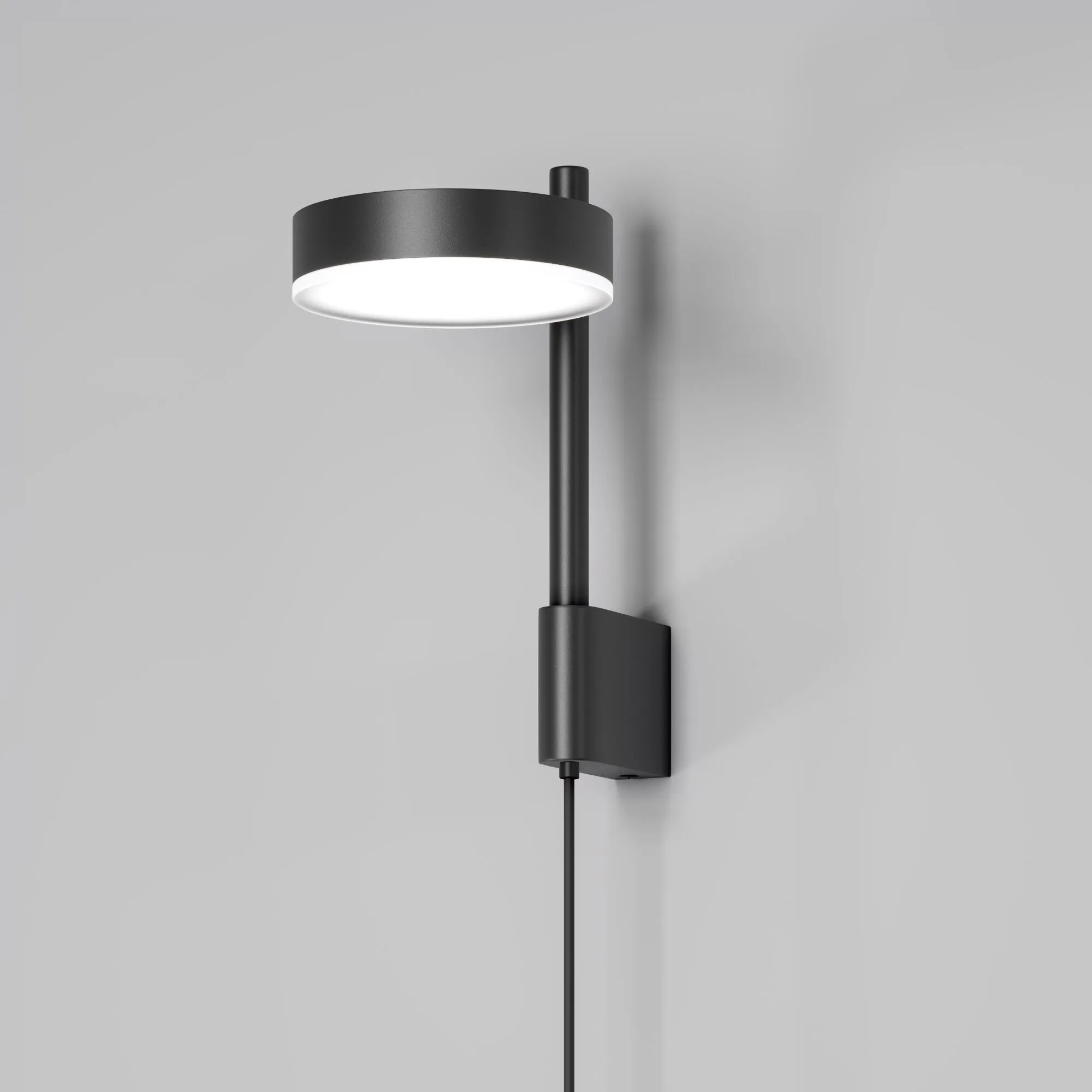 Светильник настенный светодиодный Tobi LED черный 4000K Elektrostandard