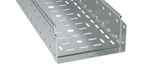 Лоток листовой  перфорированный 100х600 L6000 1.5мм цинк-ламель DKC SPM60160ZL SPM60160ZL