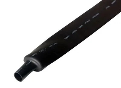 Трубка термоусаживаемая ТУТ нг 25,0/12,5мм, черная, упаковка 10 шт. по 1м REXANT - Фото 2