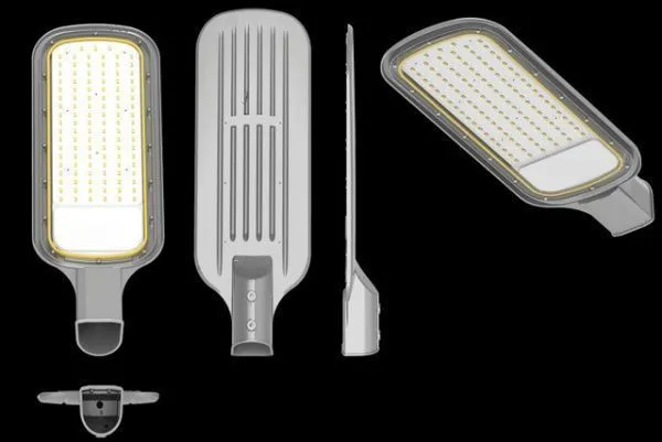 Светильник уличный светодиодный консольный ДКУ LIGHT 8018 80W IP65 (КСС "Ш", 5000К) LL8018-80W