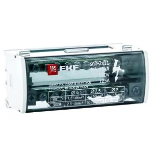 Шина нулевая в корпусе (2х11) EKF sn0-2x11