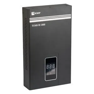 Стабилизатор напряжения настенный TITAN W-3000 EKF stab-w-3000