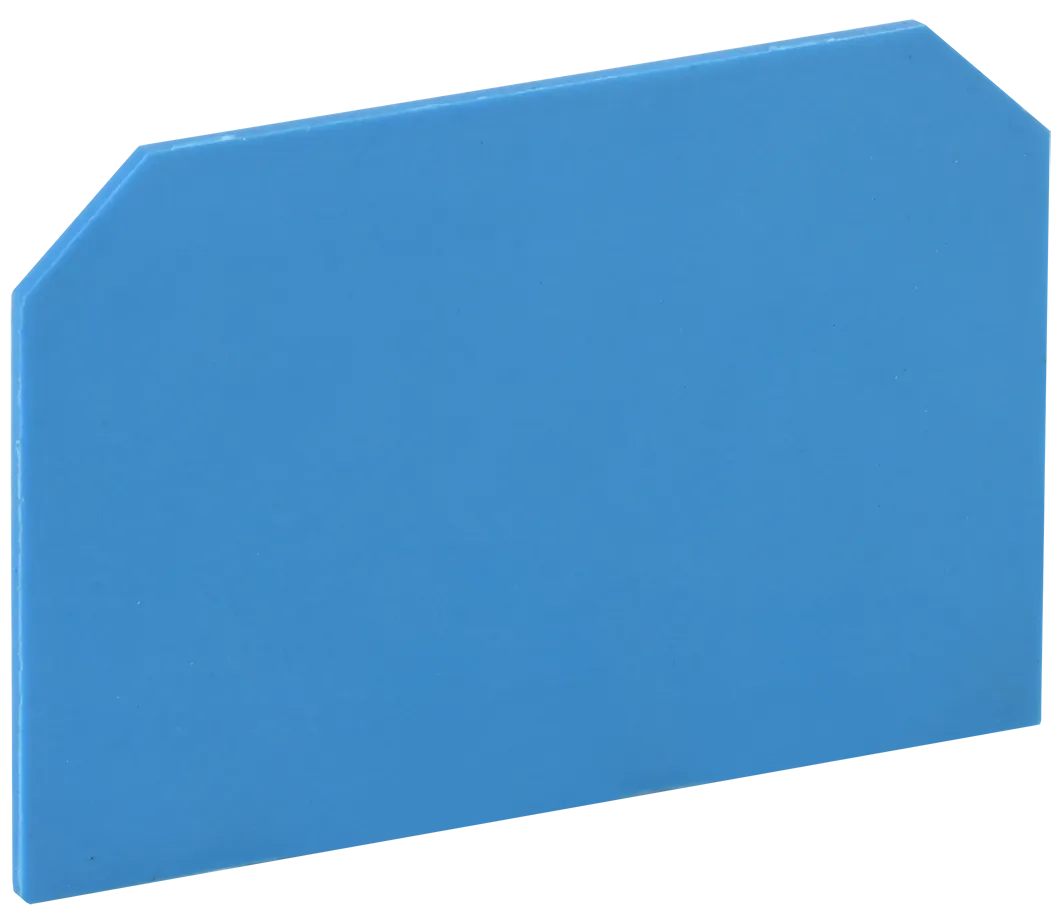 Заглушка для КВИ-16мм2 синяя IEK