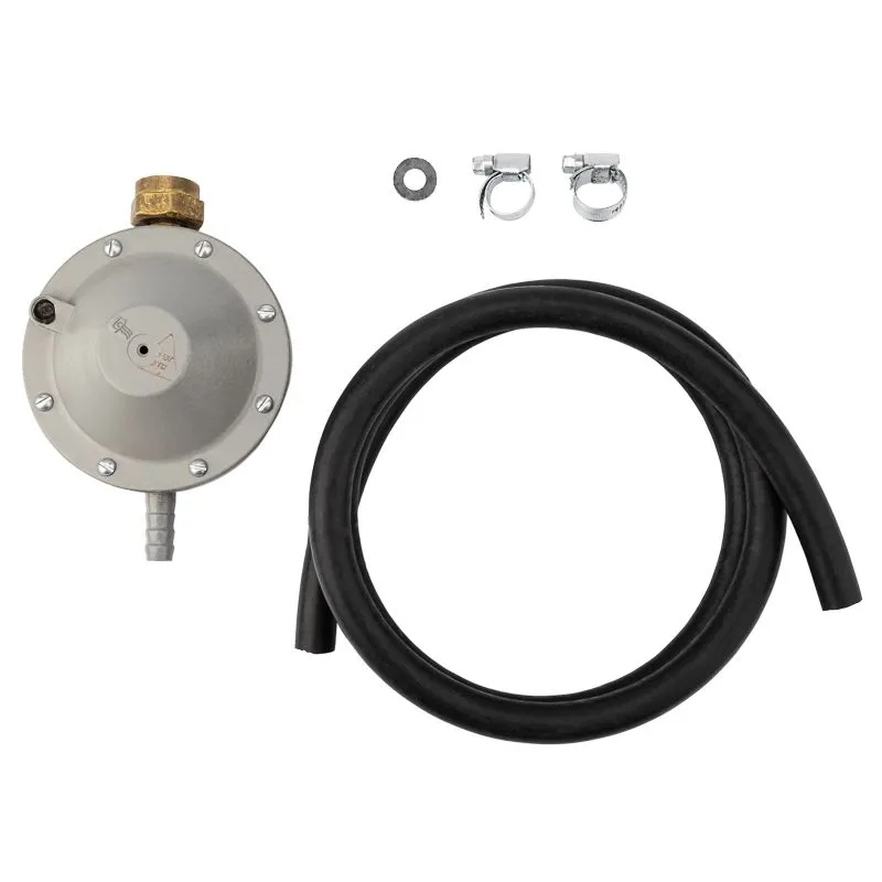 Комплект для подключения газового гриля с регулятором давления РДСГ 1-1,2 под шланг с внутренним диаметром 9 мм - Фото 3