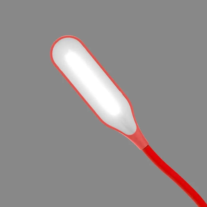 Светильник настольный Click 4Вт, LED, 4000К, диммируемый 3 ступени, заряжаемый, на прищепке, красный REXANT - Фото 4