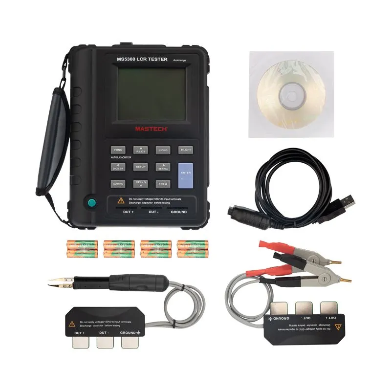 Мостовой высокоточный измеритель MS5308 (RLC-метр) MASTECH - Фото 4